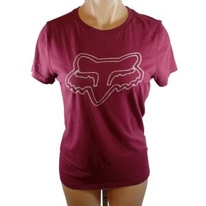 Modern 2010s Fox Racing Graphic Tee Shirt Loungewear Sporty Activewear M READ
